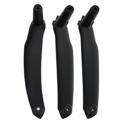3pcs RHD Inner Door Panel Handle Pull Trim Cover For BMW E70 X5 E71 X6 07-14