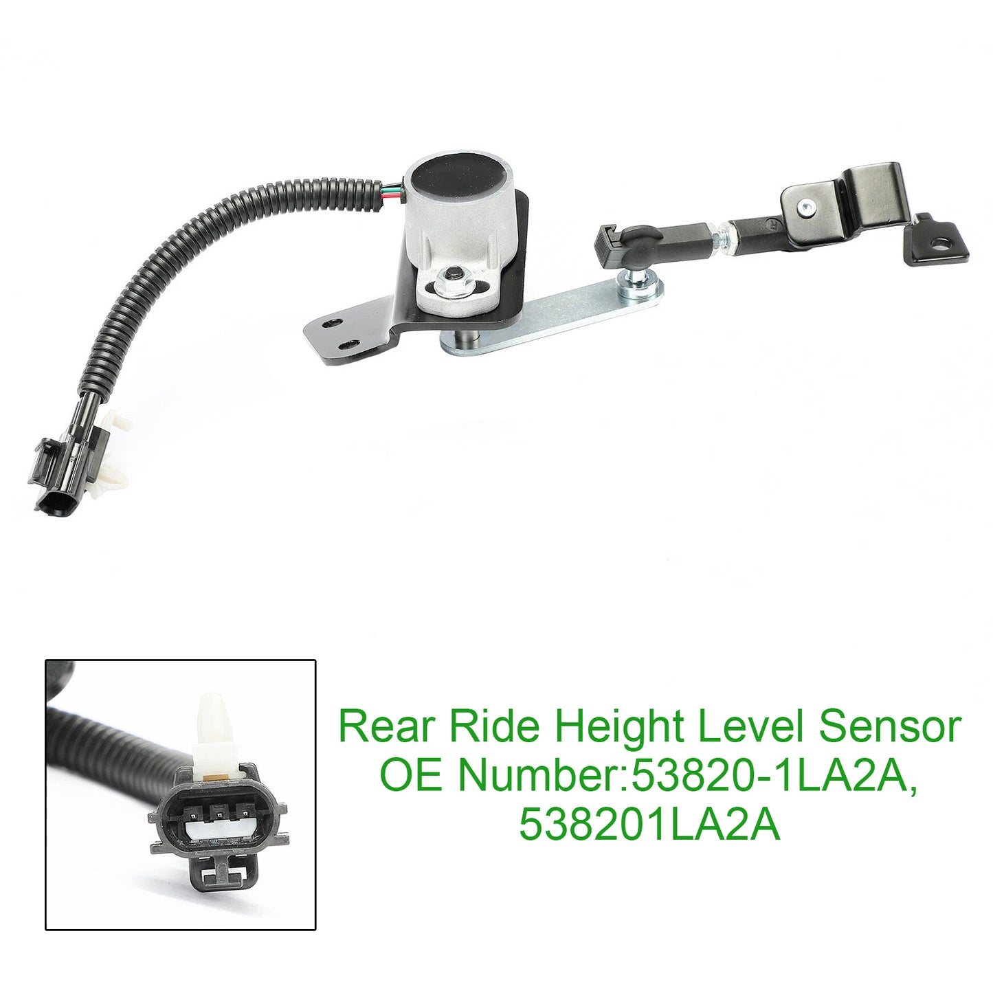 2017-2023 Nissan Armada V8 5.6L Rear Side with Rear Air Suspension 53820-1LA2A Ride Height Level Sensor Rear