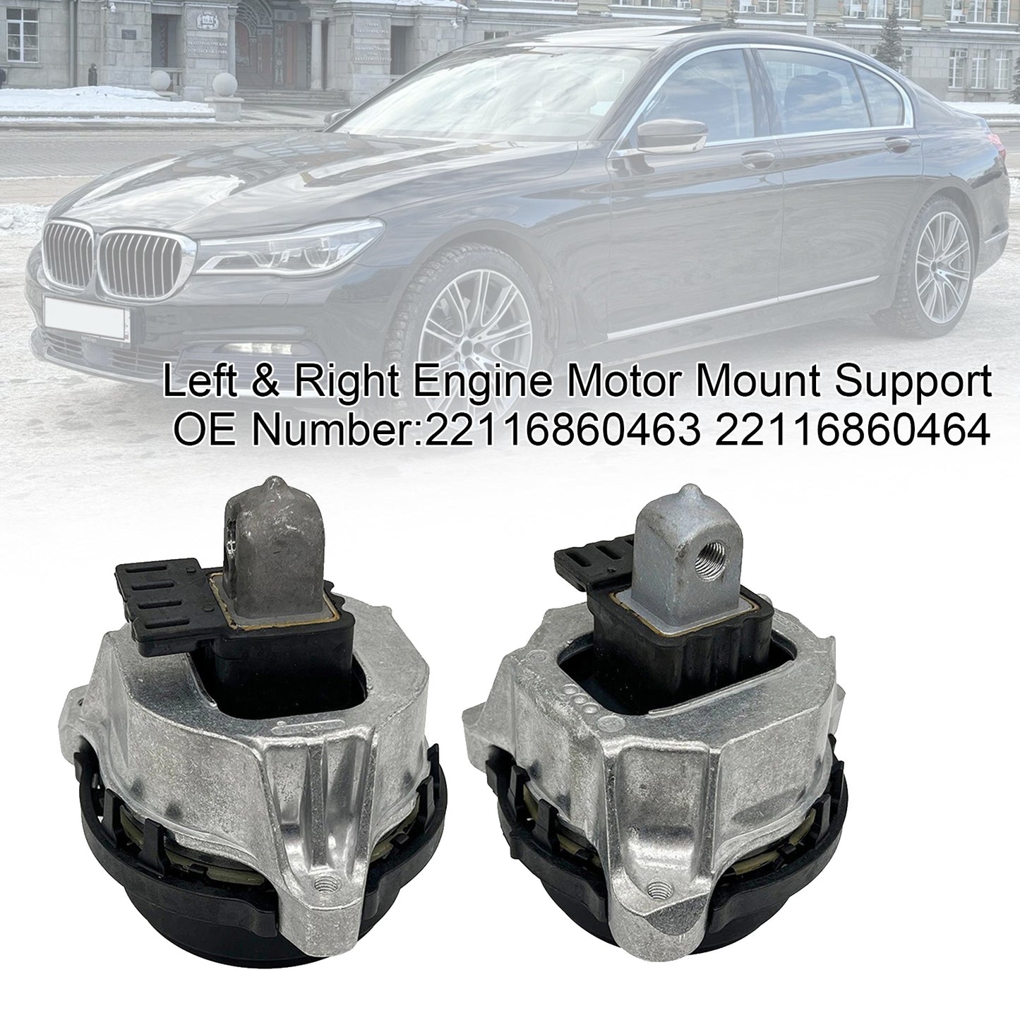 22116860463 22116860464 Left & Right Engine Motor Mount Support For BMW G12 G30