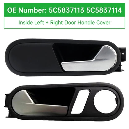 Left + Right Door Handle Cover 2012-2014 VW Beetle 5C5837113 5C5837114