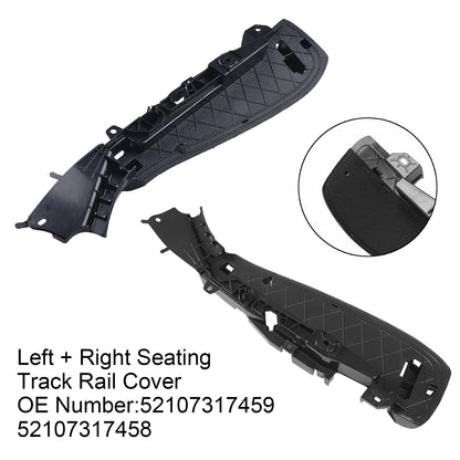 2013-2018 BMW X6 M F86 52107317458 Left+Right Support Seat Track Rail Cover