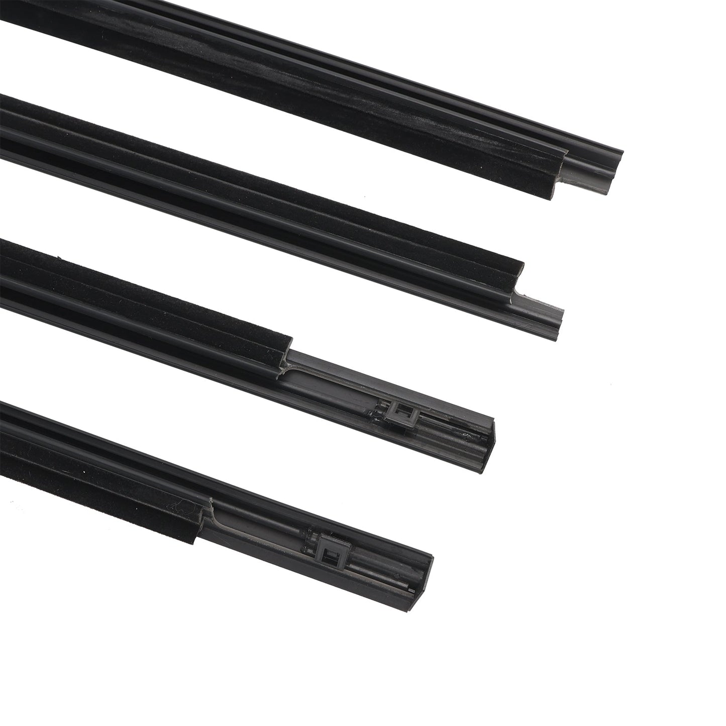 2001-2007 Nissan X-trail 4PCS Window Weather Strip Seal Belt 80821-8H300 80820-8H300