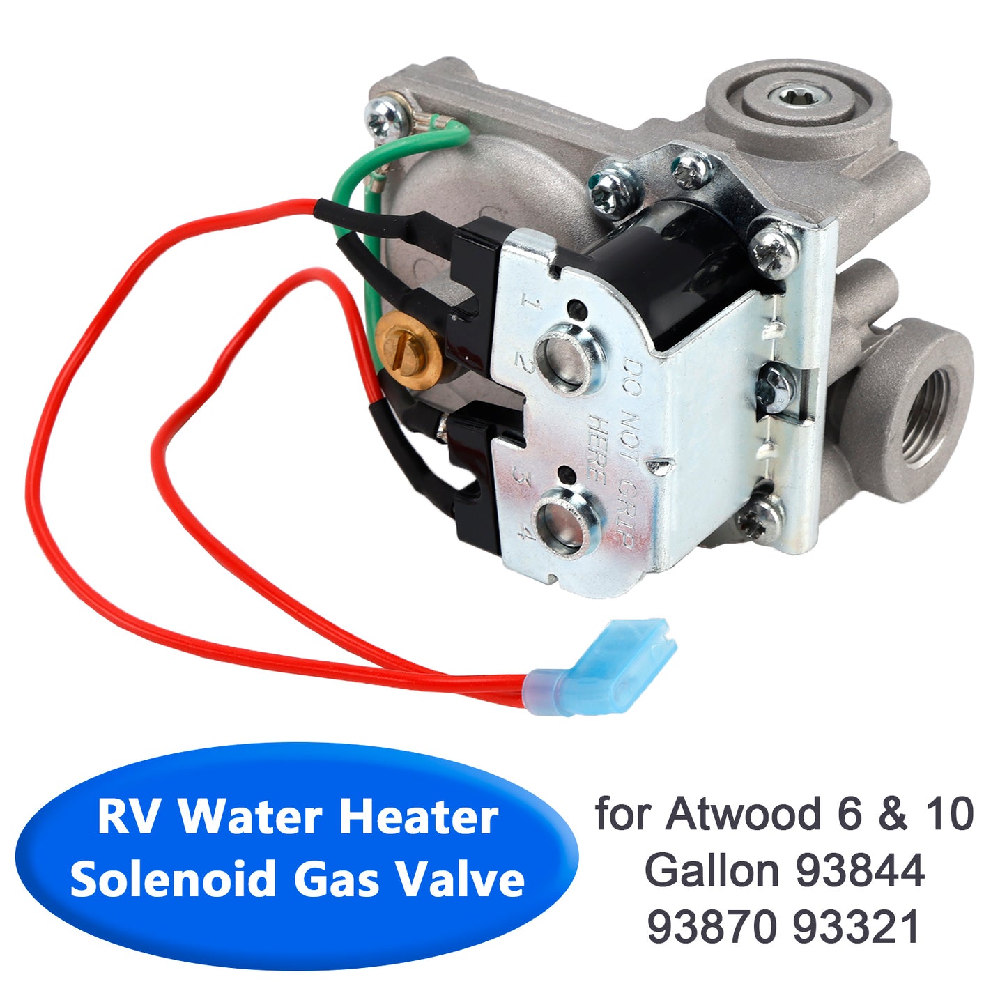 Atwood 6 & 10 Gallon 93844 93870 93321 RV Water Heater Solenoid Gas Valve
