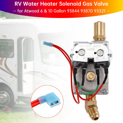 Atwood 6 & 10 Gallon 93844 93870 93321 RV Water Heater Solenoid Gas Valve
