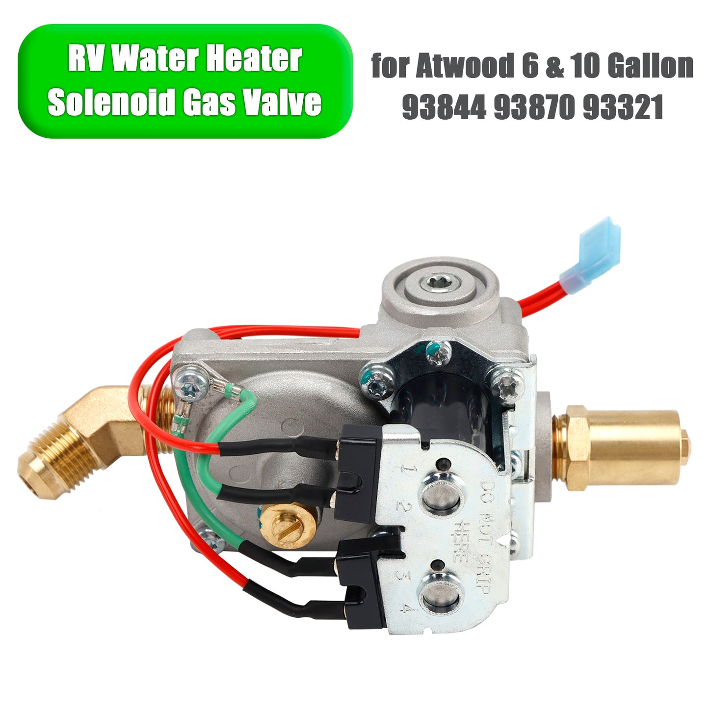 Atwood 6 & 10 Gallon 93844 93870 93321 RV Water Heater Solenoid Gas Valve