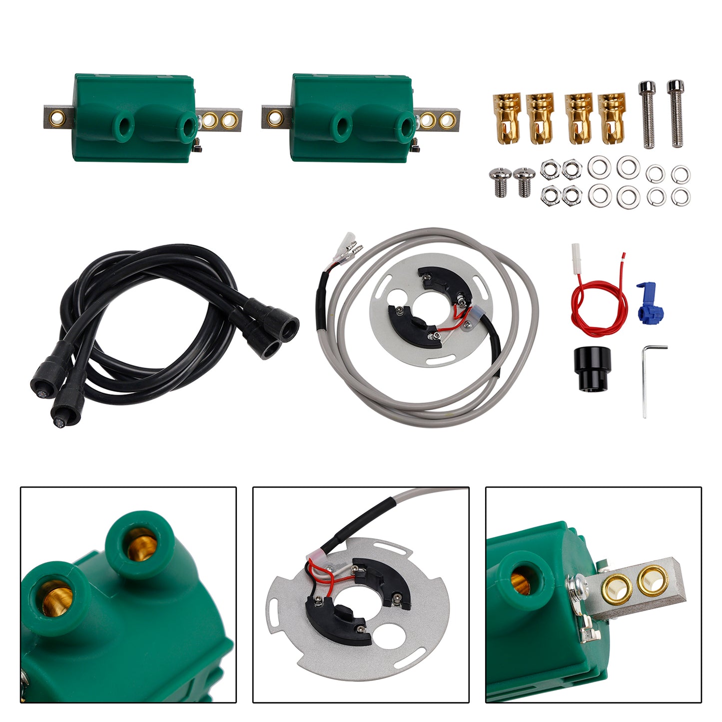 1980-1982 Kawasaki KZ650 1977-1980 KZ550 Electronic Ignition Kit fit