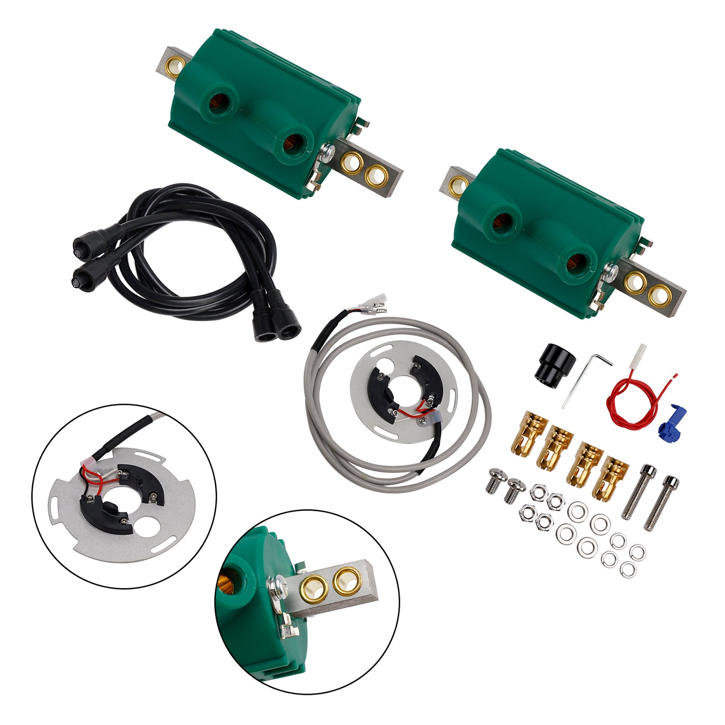 1980-1982 Kawasaki KZ650 1977-1980 KZ550 Electronic Ignition Kit fit