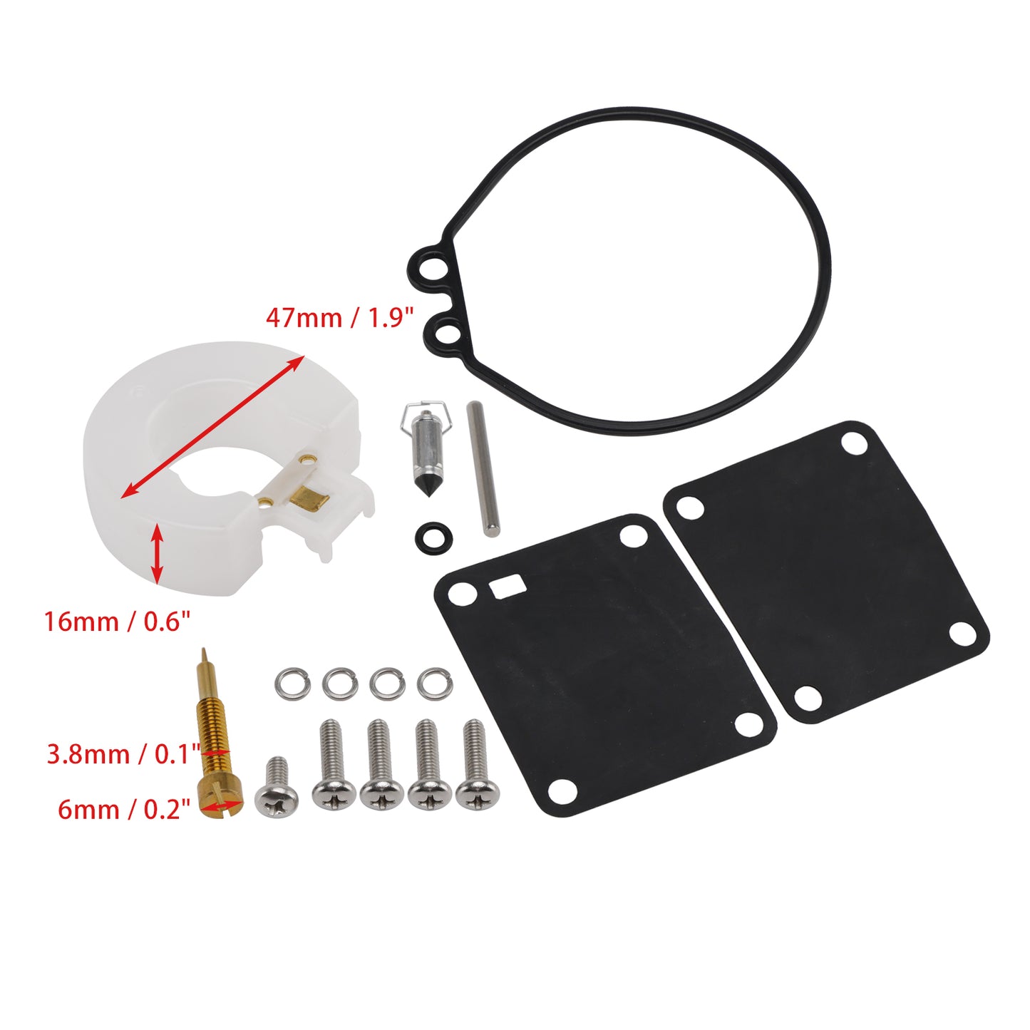 Nissan 9.8hp NS9.8 6G1-W0093-00 Carburetor Repair Kit