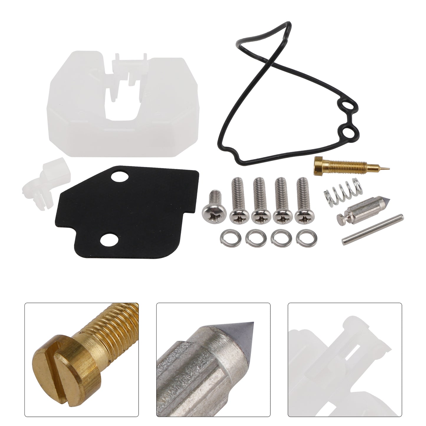 Yamaha 25hp 25B WHS/L 2001-2010 61N-W0093-00 Carburetor Carb Rebuild Kit