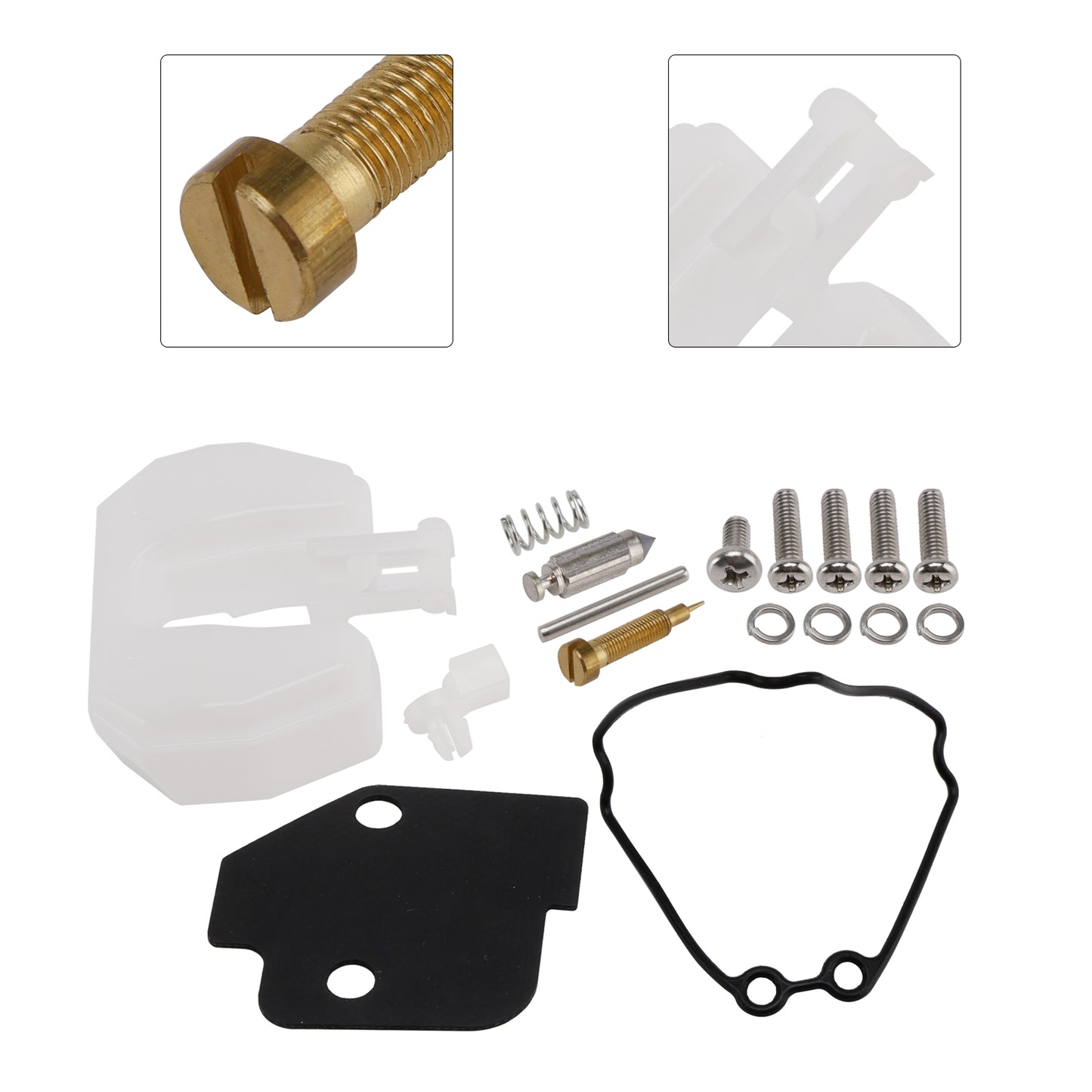 Yamaha 25hp 25B WHS/L 2001-2010 61N-W0093-00 Carburetor Carb Rebuild Kit