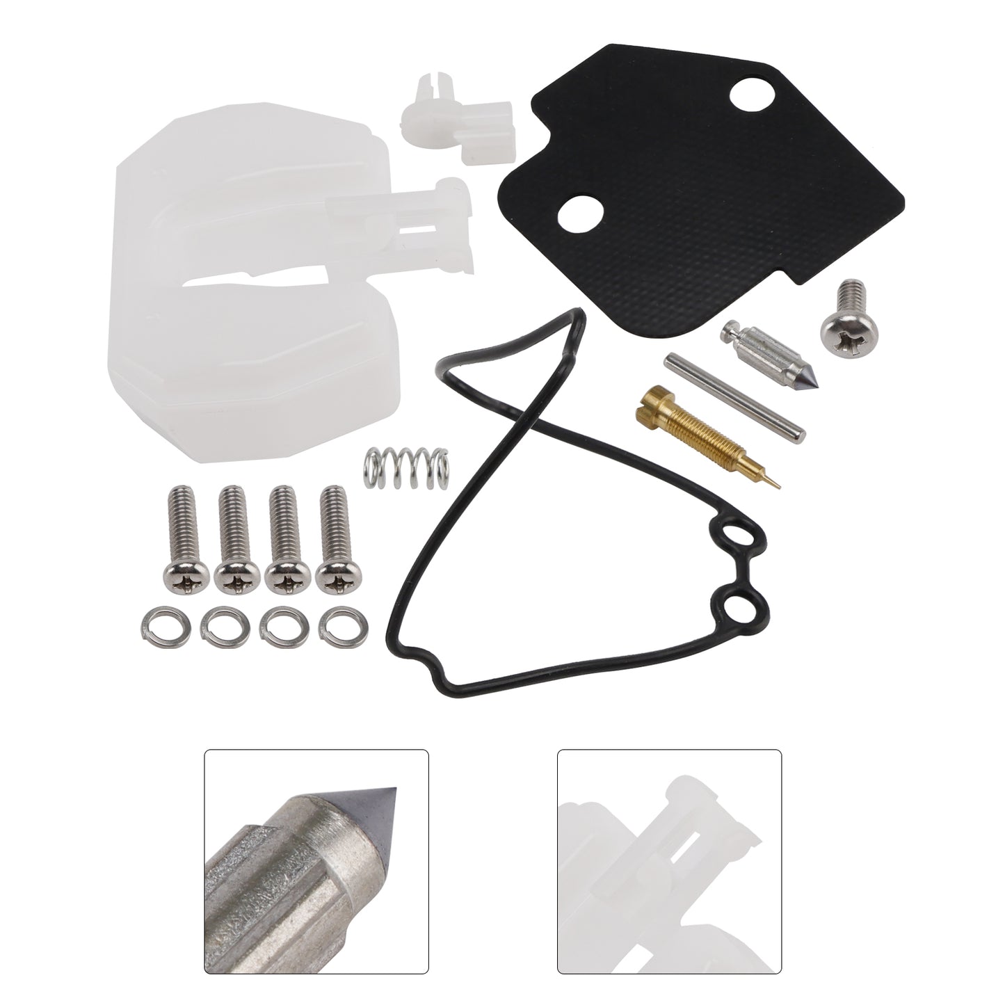 Yamaha 25hp 25B WHS/L 2001-2010 61N-W0093-00 Carburetor Carb Rebuild Kit