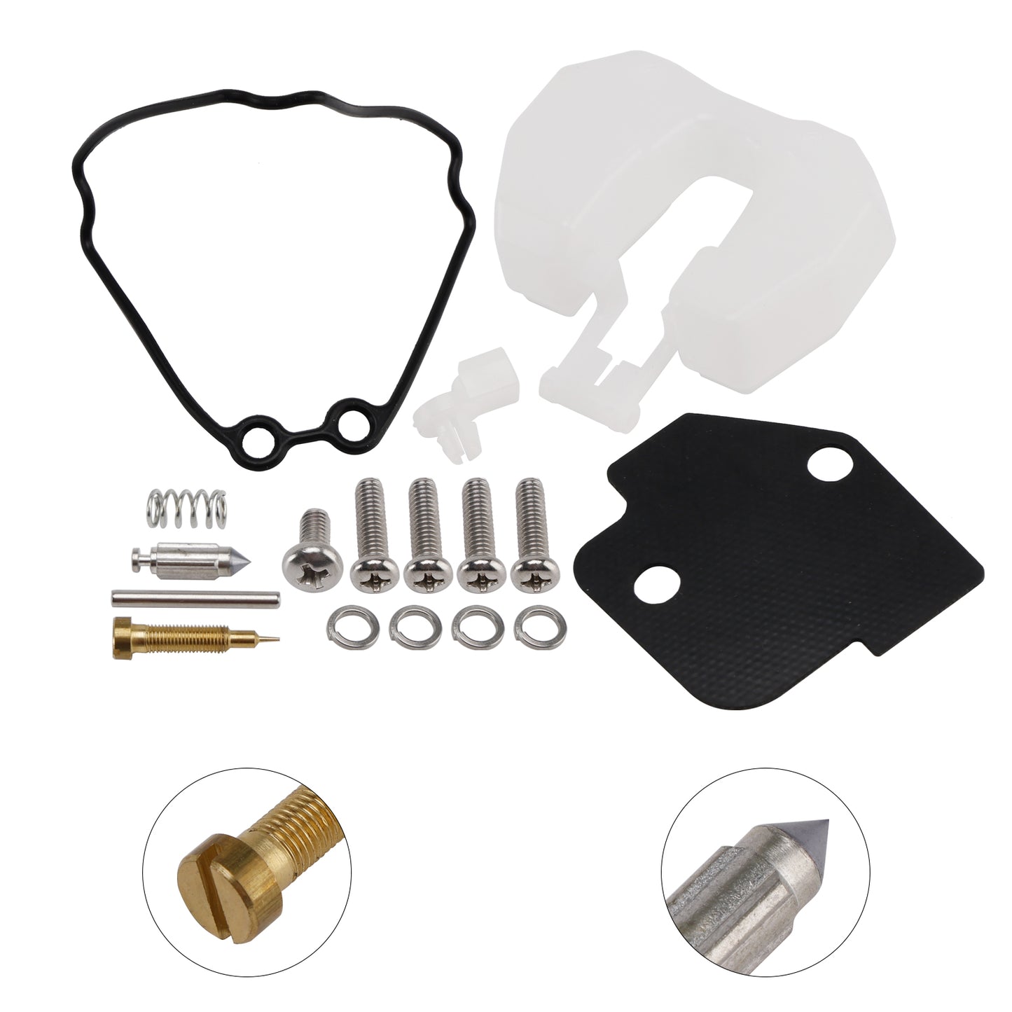 Yamaha 25hp 25B WHS/L 2001-2010 61N-W0093-00 Carburetor Carb Rebuild Kit