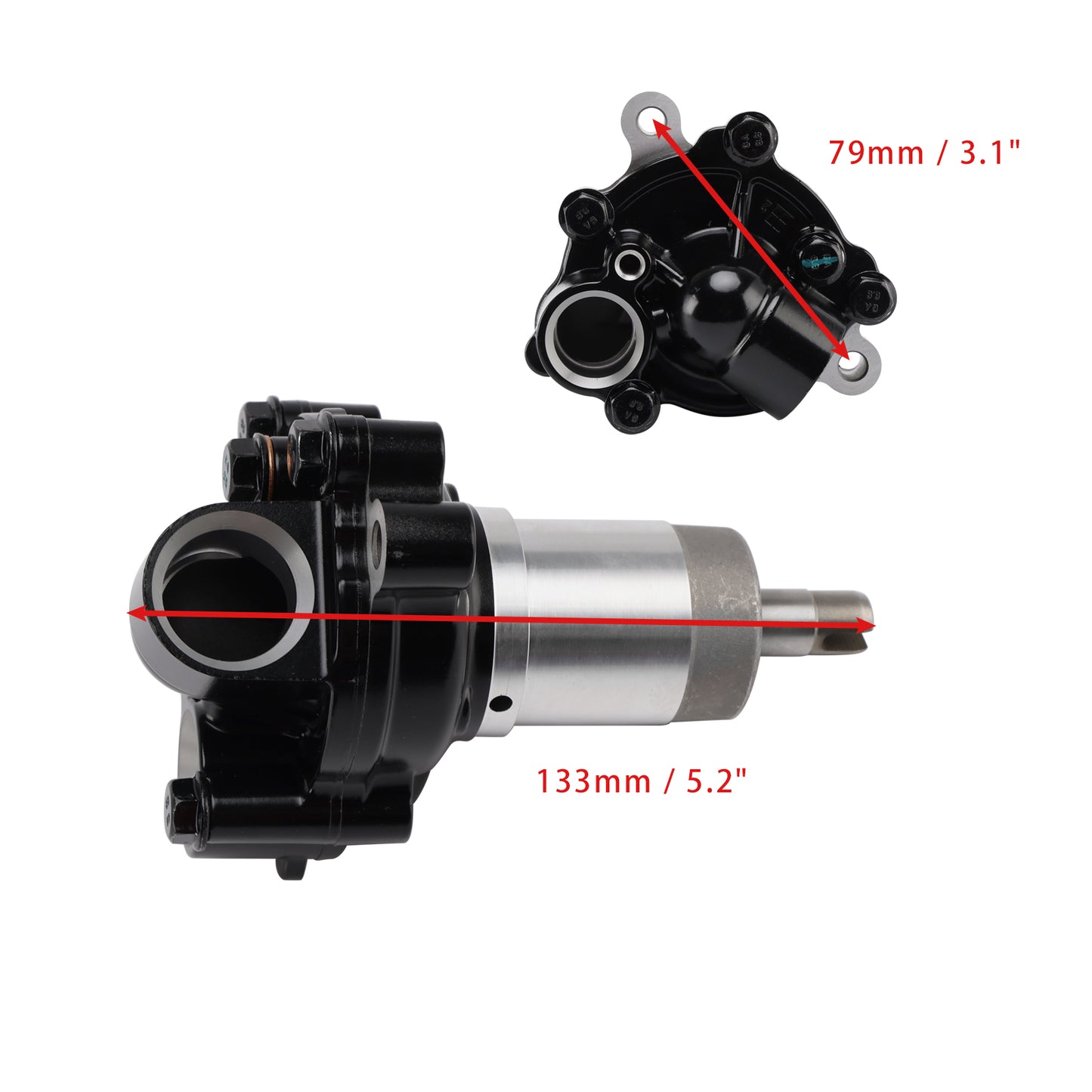 1990-2007 Kawasaki EX250 ZZR250 49044-1086 Water Pump