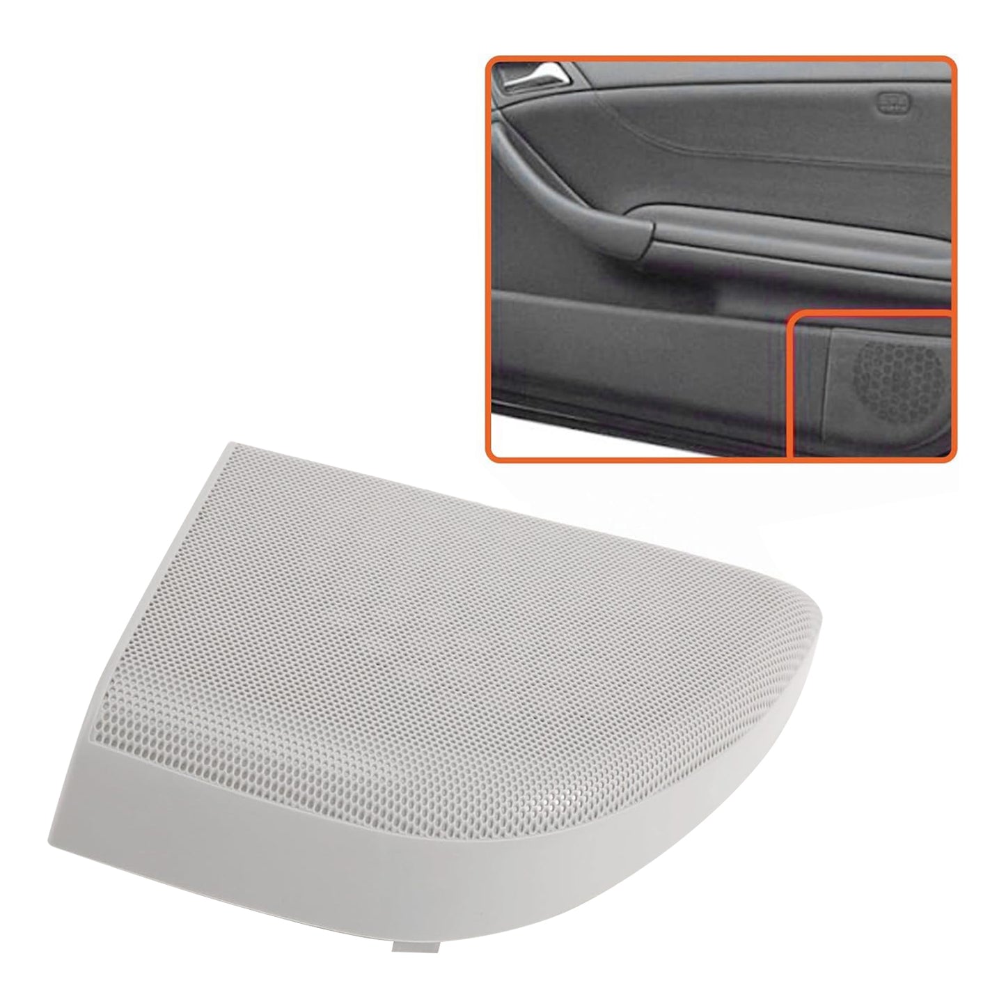 2008-2011 Mercedes Benz W203 CLC-Class Coupe 2 Door A20372703887E94 Left Front Door Speaker Cover