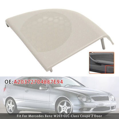 Mercedes W203 CLC Coupe A20372704887E94 Right Front Door Speaker Cover