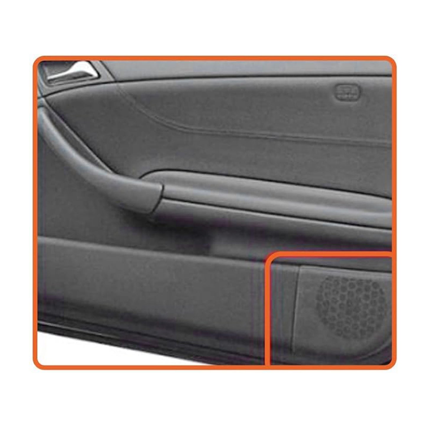 Mercedes W203 CLC Coupe A20372704887E94 Pair Front Door Speaker Cover