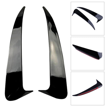 Gloss Black Rear Air Vent Cover For Benz C Class W205 C43 C63 2014-2019