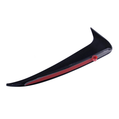 Mercedes Benz C-Class 4 Door Sedan With AMG Sport Bumper With Vent Only Gloss Black Rear Air Vent Cover