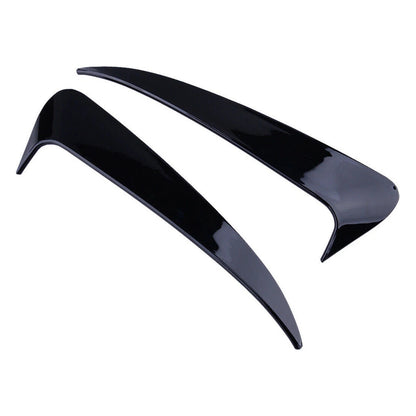 Mercedes Benz C-Class 4 Door Sedan With AMG Sport Bumper With Vent Only Gloss Black Rear Air Vent Cover