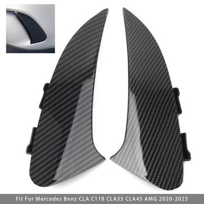 Carbon Look Rear Air Vent Cover For Benz CLA C118 CLA45 AMG 2020+