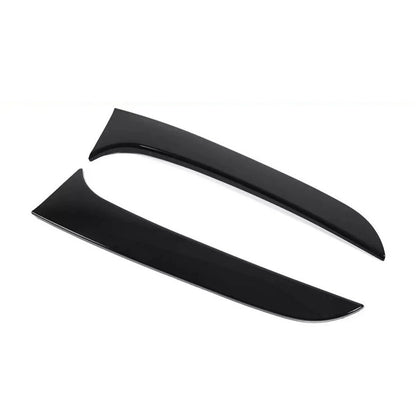 Gloss Black Pair Rear Window Side Wing Spoiler For BMW 1 Series F20 F21 12-19