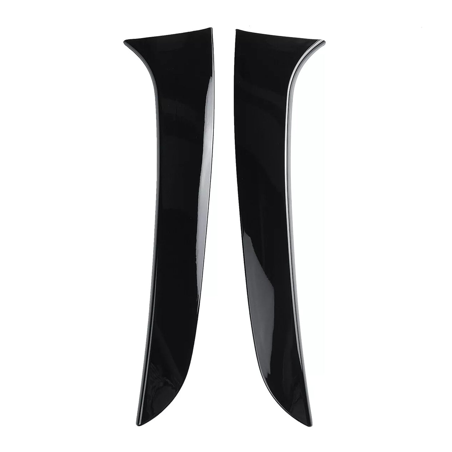 Gloss Black Pair Rear Window Side Wing Spoiler For BMW 1 Series F20 F21 12-19