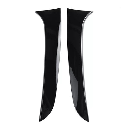 Gloss Black Pair Rear Window Side Wing Spoiler For BMW 1 Series F20 F21 12-19