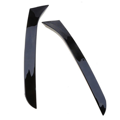 2011-2015 Volkswagen Passat B7 Variant Wagon Gloss Black Pair Rear Window Side Wing Spoiler