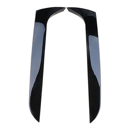 Gloss Black Pair Rear Window Side Wing Spoiler For Audi A4 B8 Avant 09-16