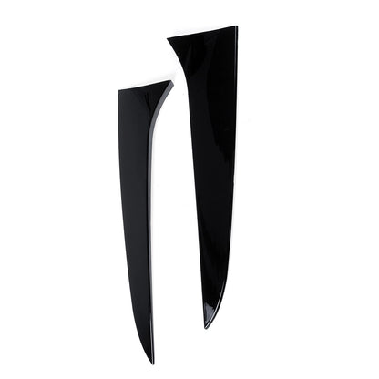 2009-2016 Audi A4 B8 Allroad Avant Gloss Black Pair Rear Window Side Wing Spoiler