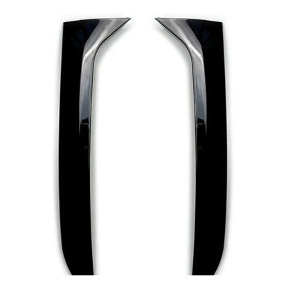 Gloss Black Pair Rear Window Side Wing Spoiler For VW Tiguan MK1 07-16