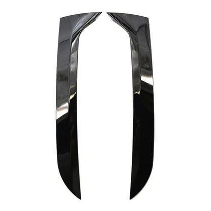 Gloss Black Pair Rear Window Side Wing Spoiler For VW Tiguan MK1 07-16