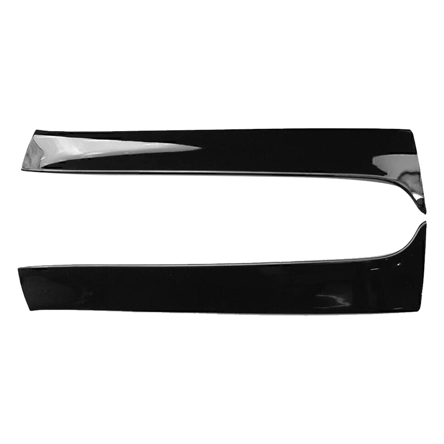 Gloss Black Pair Rear Window Side Wing Spoiler For VW Golf 7 Variant Wagon 13-17