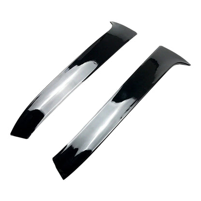 Gloss Black Pair Rear Window Side Wing Spoiler For VW Golf 7 Variant Wagon 13-17