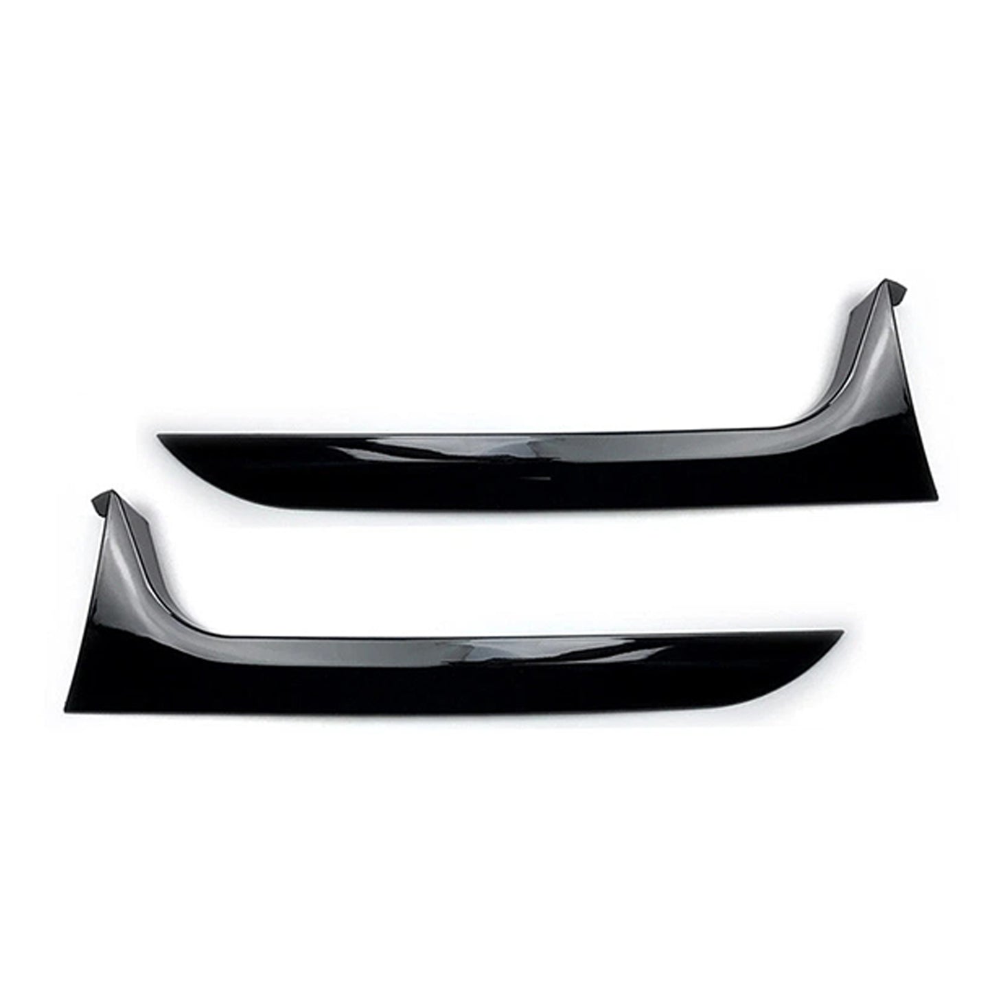2012-2018 Audi A6 C7 Allroad TDI Quattro Gloss Black Pair Rear Window Side Wing Spoiler