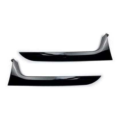 2012-2018 Audi A6 C7 Allroad TDI Quattro Gloss Black Pair Rear Window Side Wing Spoiler