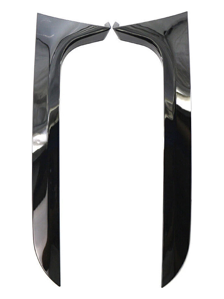 2012-2018 Audi A6 C7 Allroad TDI Quattro Gloss Black Pair Rear Window Side Wing Spoiler
