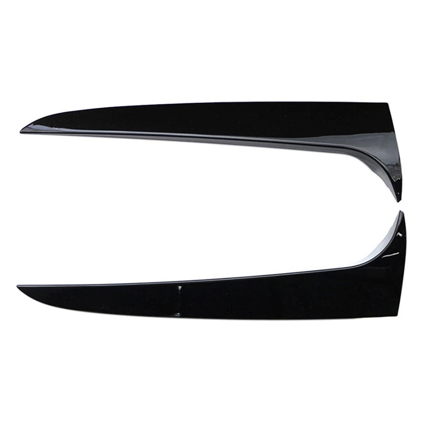 Gloss Black Pair Rear Window Side Wing Spoiler 2011-2017 BMW X3 F25