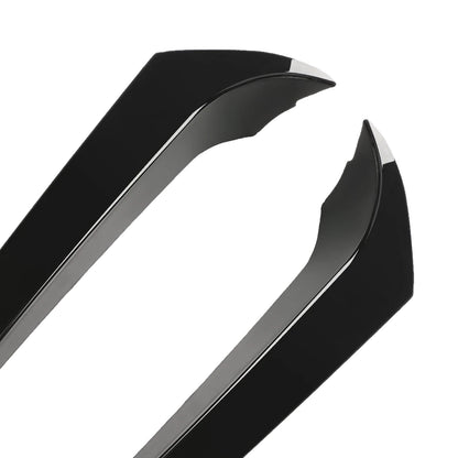 Gloss Black Pair Rear Window Side Wing Spoiler 2011-2017 BMW X3 F25