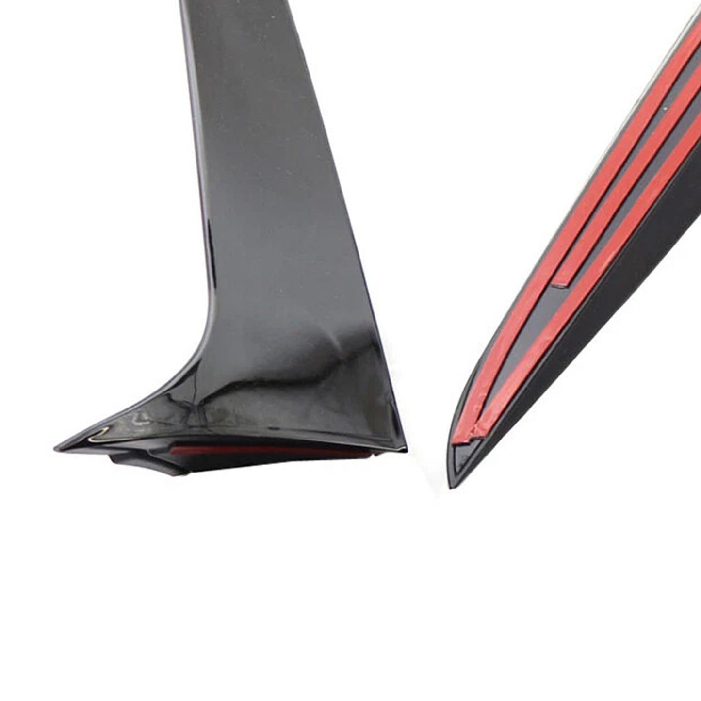 Gloss Black Pair Rear Window Side Wing Spoiler 2011-2017 BMW X3 F25