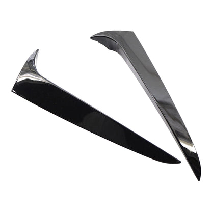 Gloss Black Pair Rear Window Side Wing Spoiler 2011-2017 BMW X3 F25
