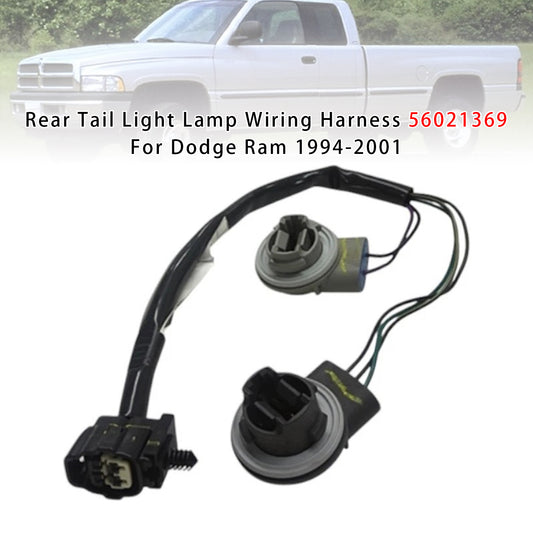 Rear Tail Light Lamp Wiring Harness 56021369 For Dodge Ram 1994-2001