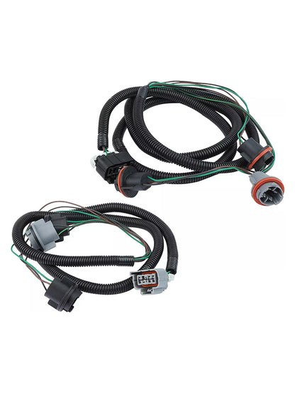 2007 Chevrolet Silverado 3500 HD 15824514 Left+ Right Tail Light Lamp Wiring Harness