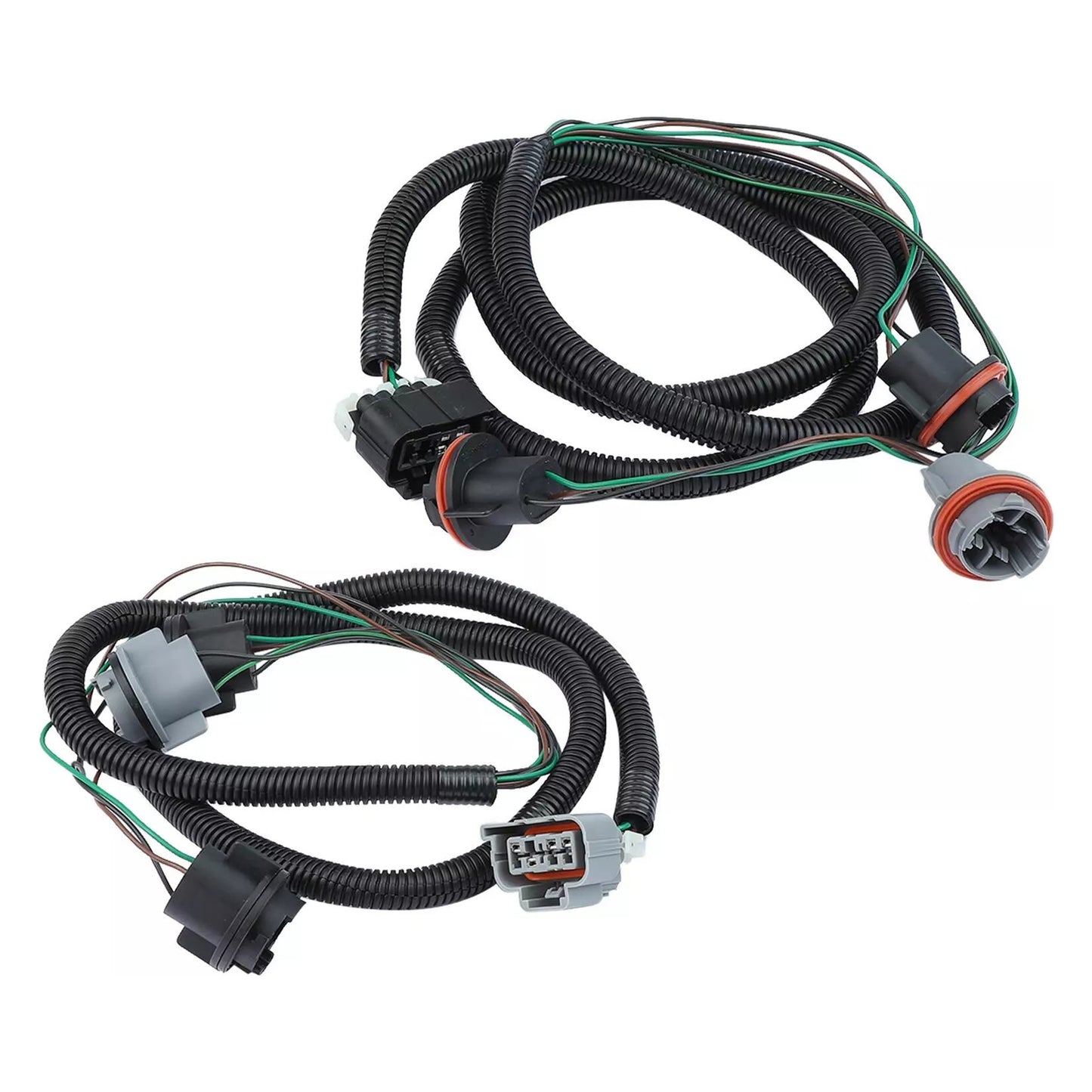 2007 Chevrolet Silverado 3500 HD 15824514 Left+ Right Tail Light Lamp Wiring Harness