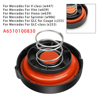 Mercedes Class W204 ML 2.2L A6510100830 PCV Valve Cover