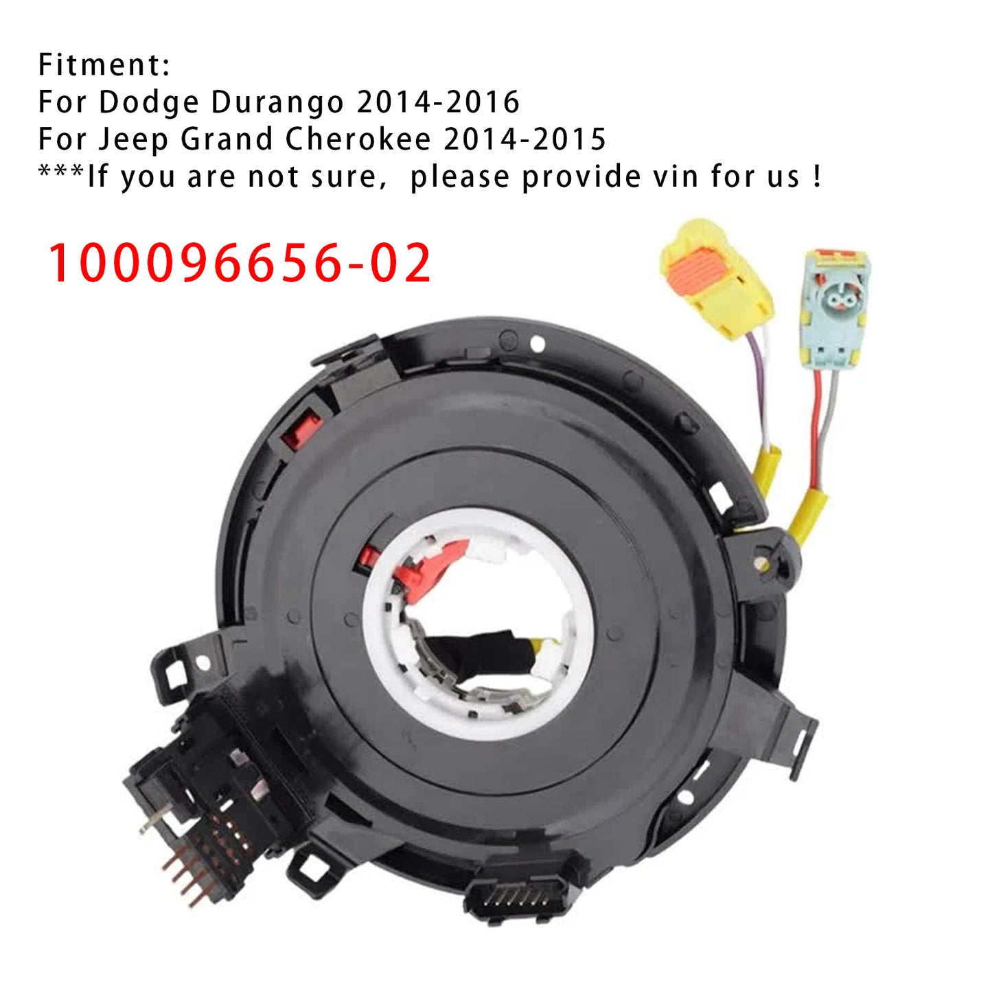 2014-2016 Dodge Durango 100096656-02 Clock Spring