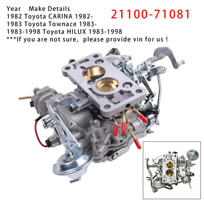 1982- Toyota CARINA 21100-71081 Carburetor