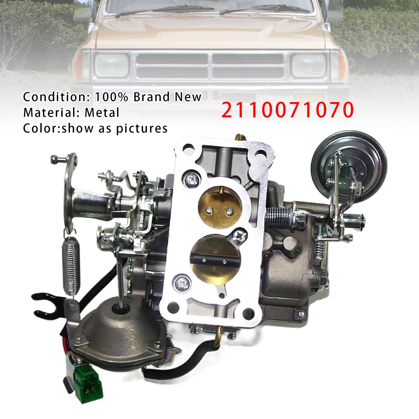 1984-1989 Toyota Hilux 2110071070 2 Barrel Carburetor
