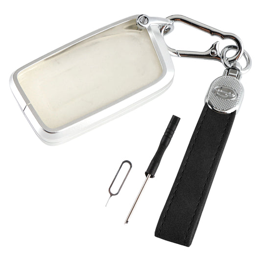 Alloy Aluminum TPU Soft Film Car Key Black Case Cover Lexus IS GS ES RX RC NX LS LX