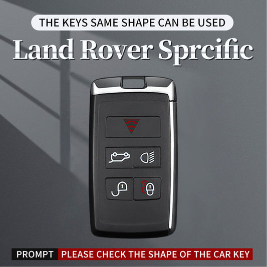 Alloy Aluminum TPU Soft Film Car Key Black Case Cover For Land Rover Range Rover Sport
